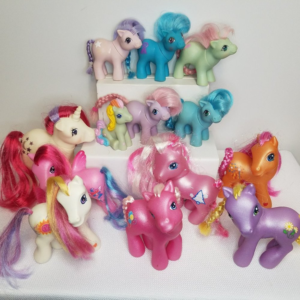 My Little Pony lot 80's & 00's Cleaned/Disinfected